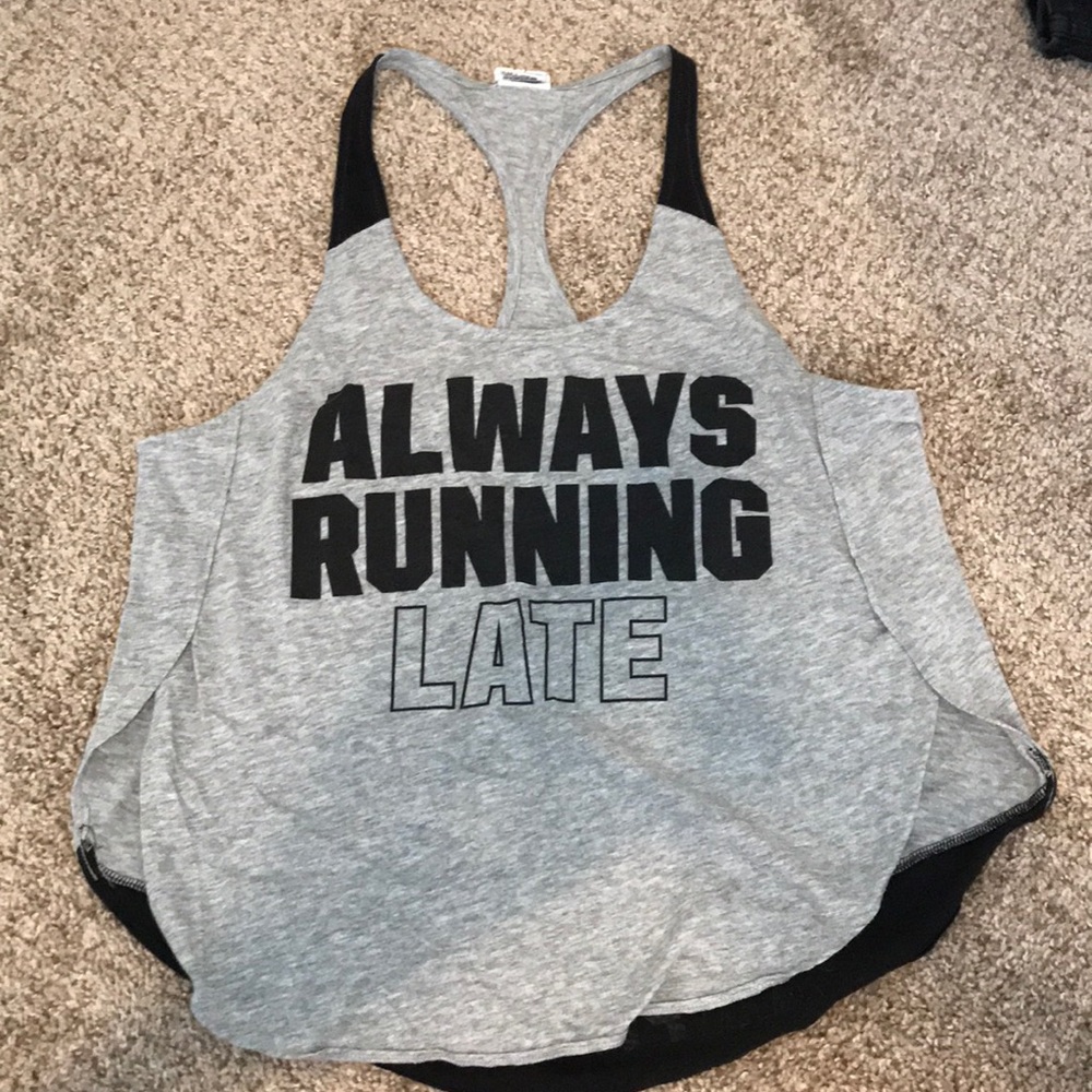 victoria’s secret PINK razorback tank top